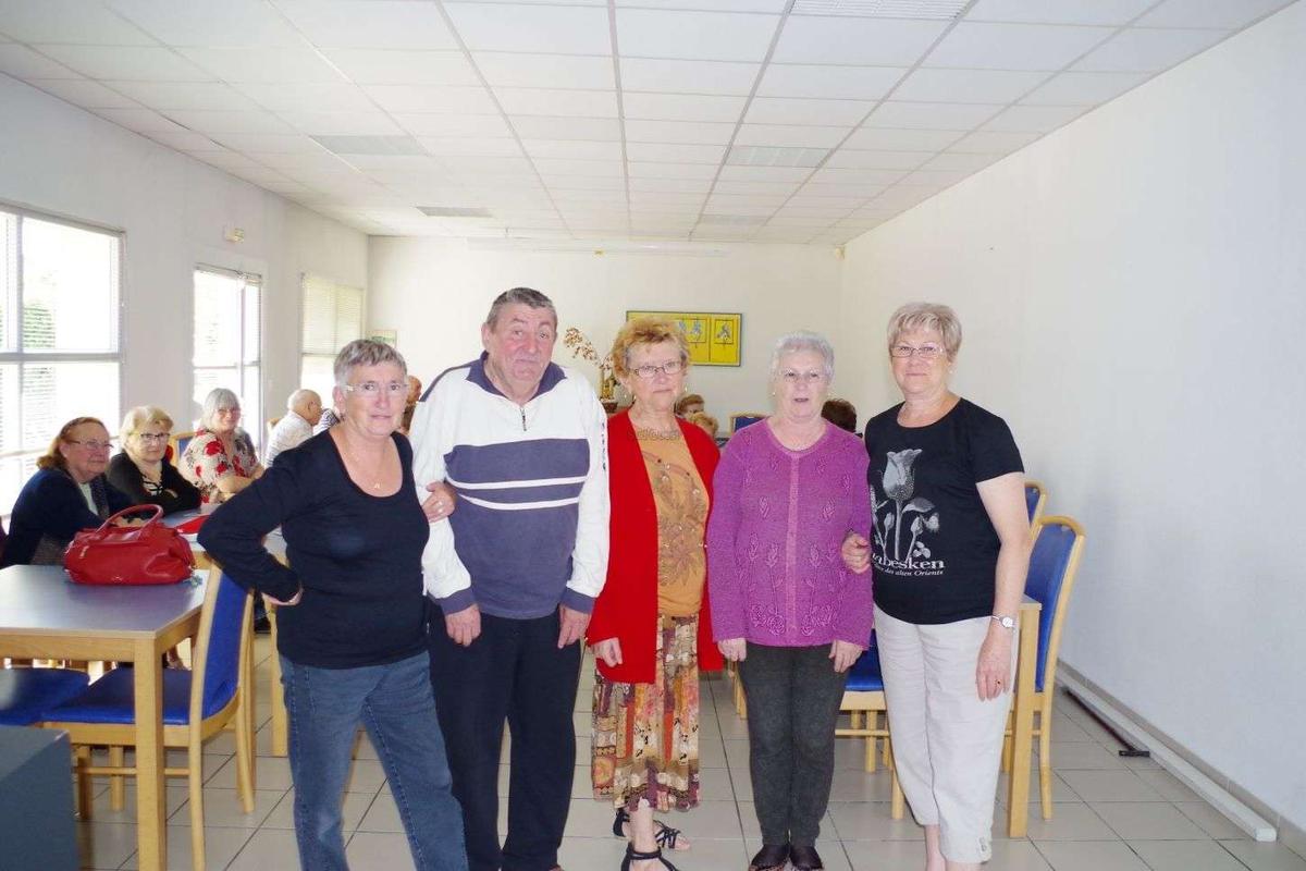 Les membres du club réunis